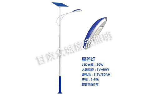 西藏太阳能路灯核心技术参数解读